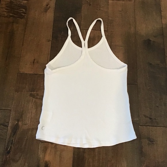 ZYIA white ribbed tank top - Picture 2 of 7